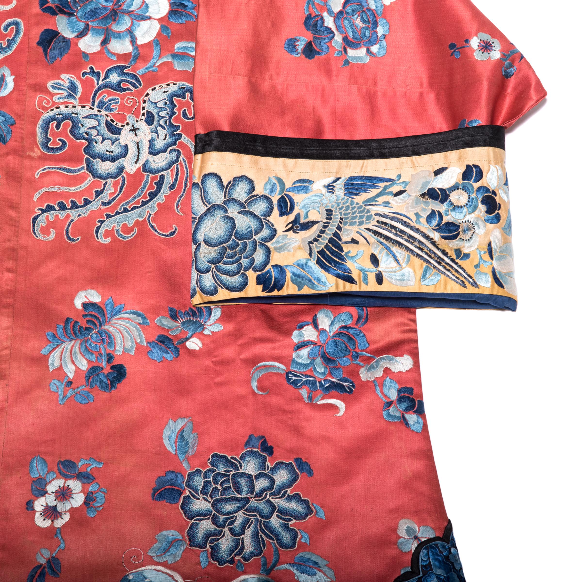 Qing Chinese Silk Lady's Jacket, c. 1900
