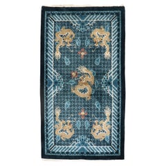 Chinese Silk Scatter Dragon Rug