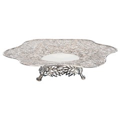 Antique Chinese Silver Dish, circa 1900