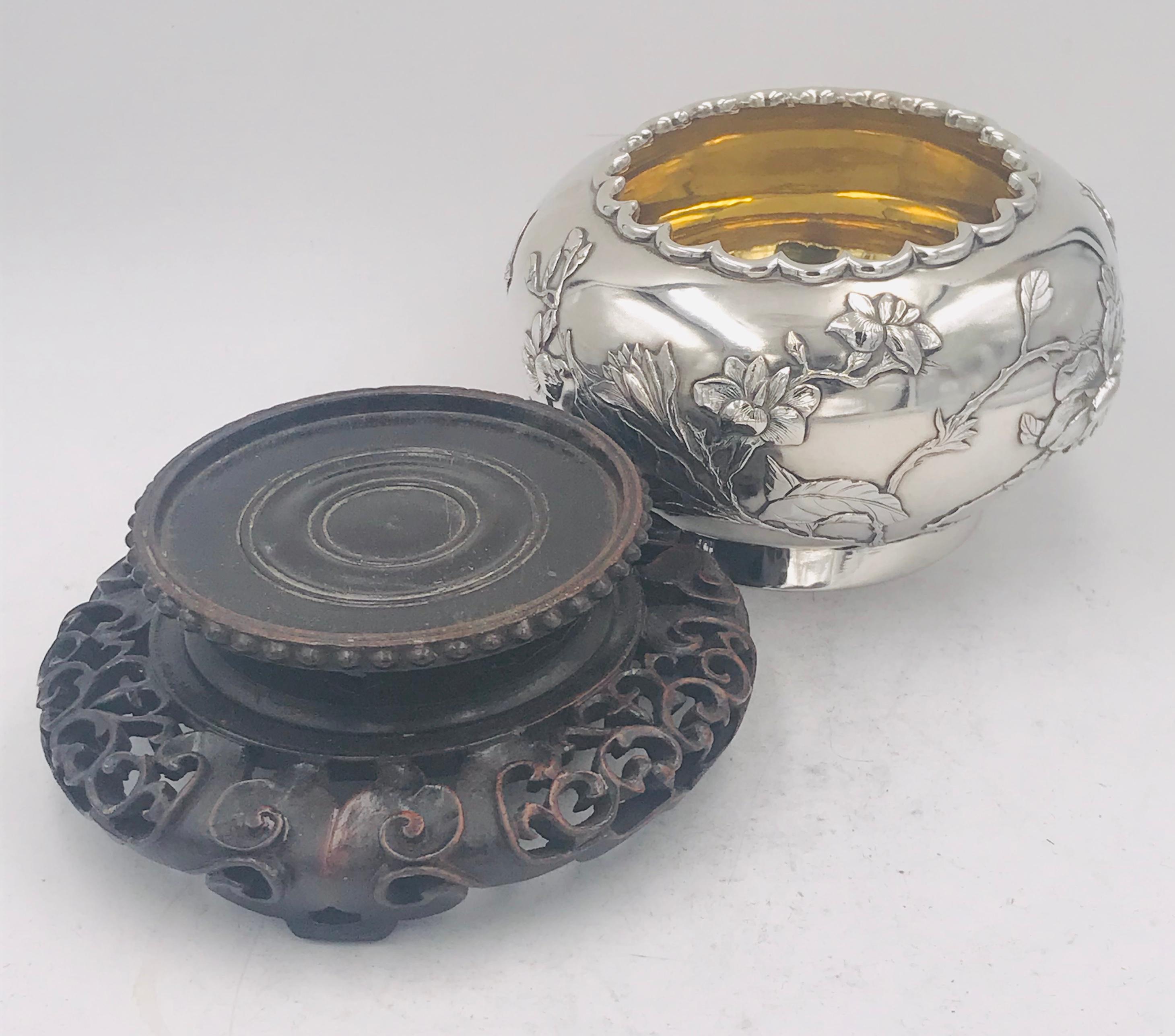 Chinese Silver Export Silver Bowl 1