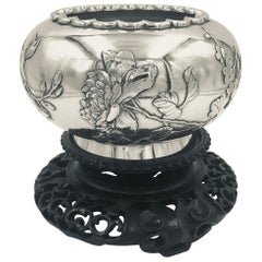 Chinese Silver Export Silver Bowl