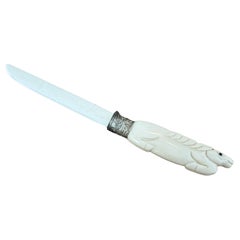Chinese Silver Mounted Letter Opener