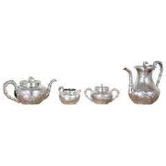 Chinese Silver Tea and Coffee Service