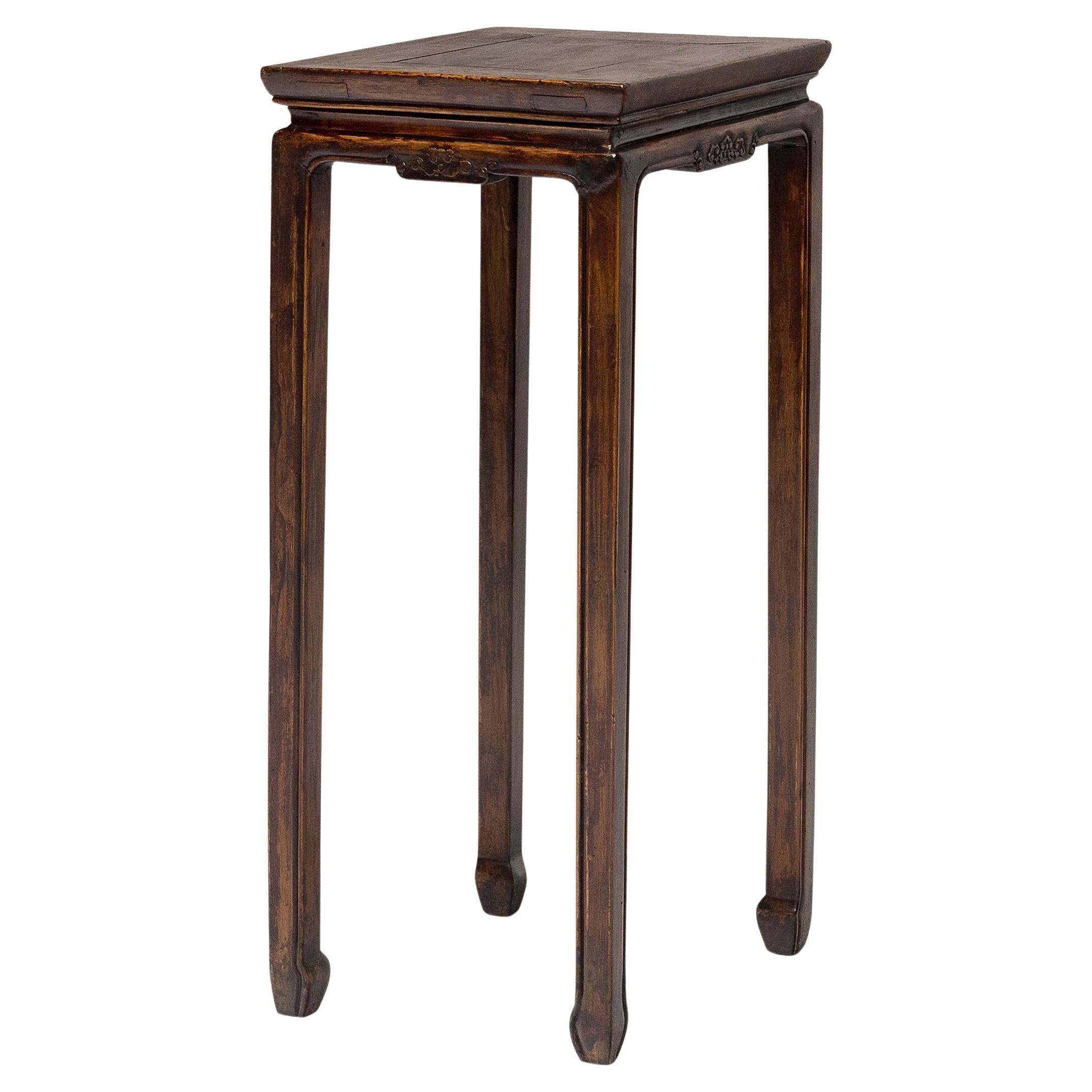 Table à thé chinoise à pieds élancés, c. 1850