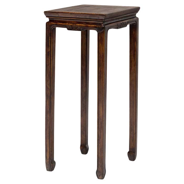 Sholin Tea Table Chinese Slender Leg Tea Table, c. 1850 For Sale at 1stDibs