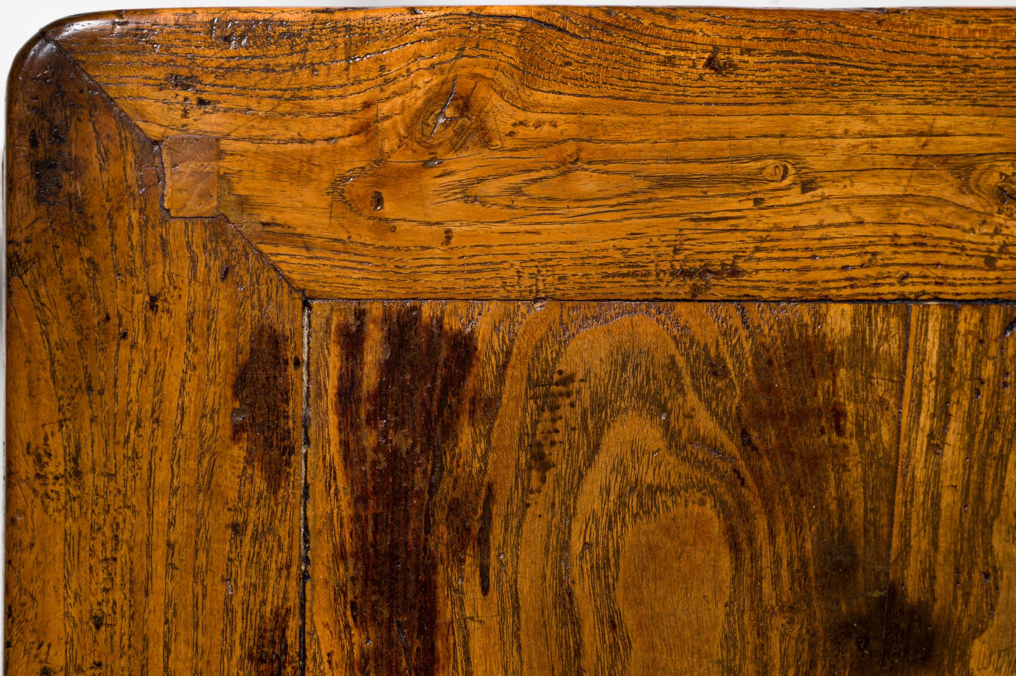19th Century Chinese Small Elm Scribe's Table For Sale