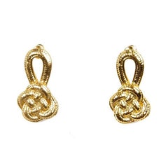 Chinese Small Knot Stud Earrings 