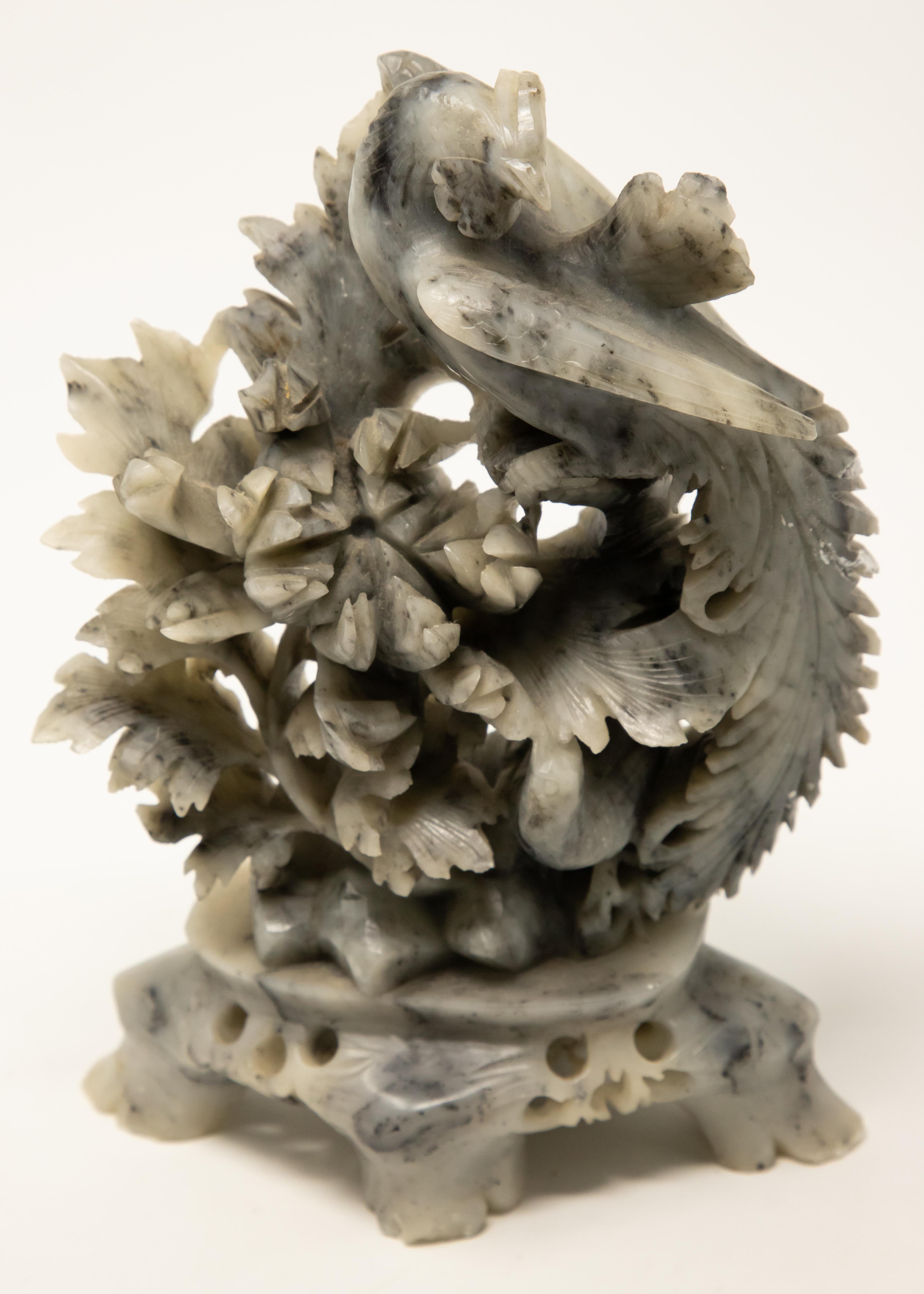 Chinese Soapstone Hand Carved with Phoenix 5