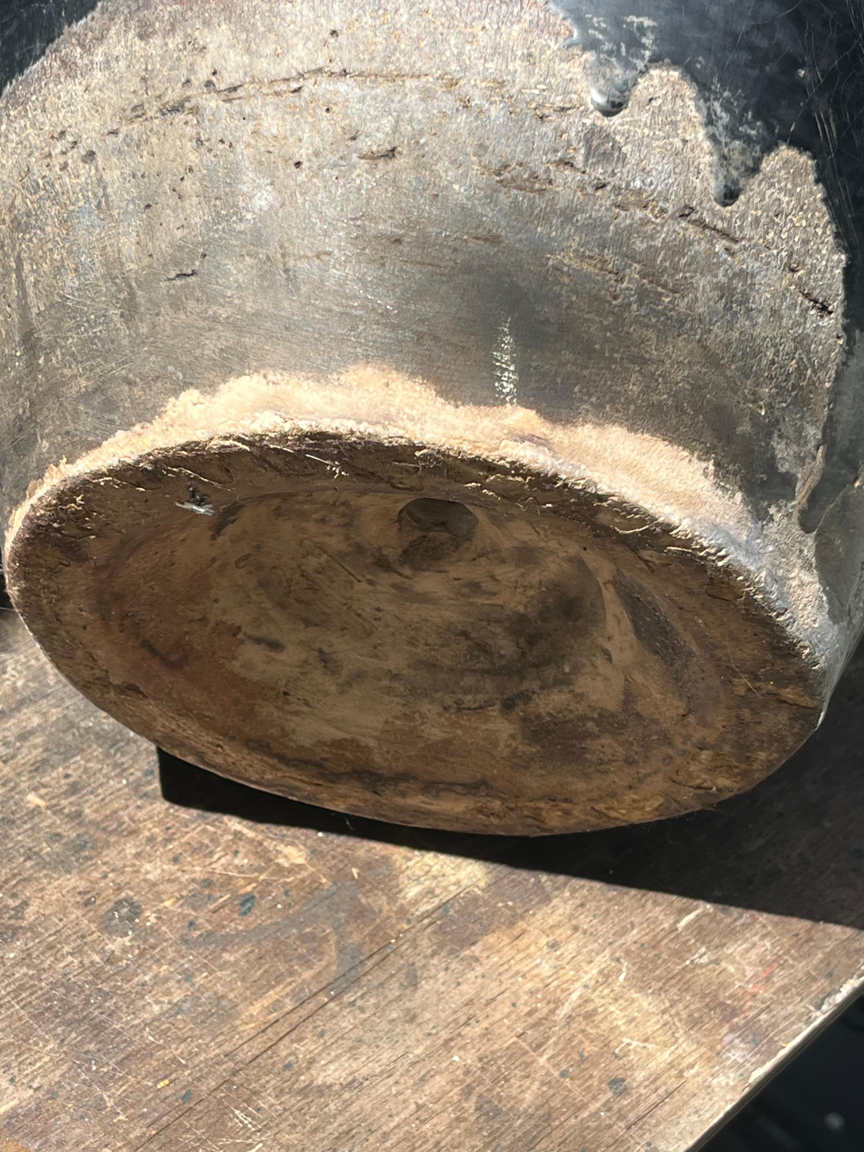 Vaso di grano in gres smaltato nero e marrone della dinastia cinese Song Cizhou In condizioni buone in vendita a Vero Beach, FL