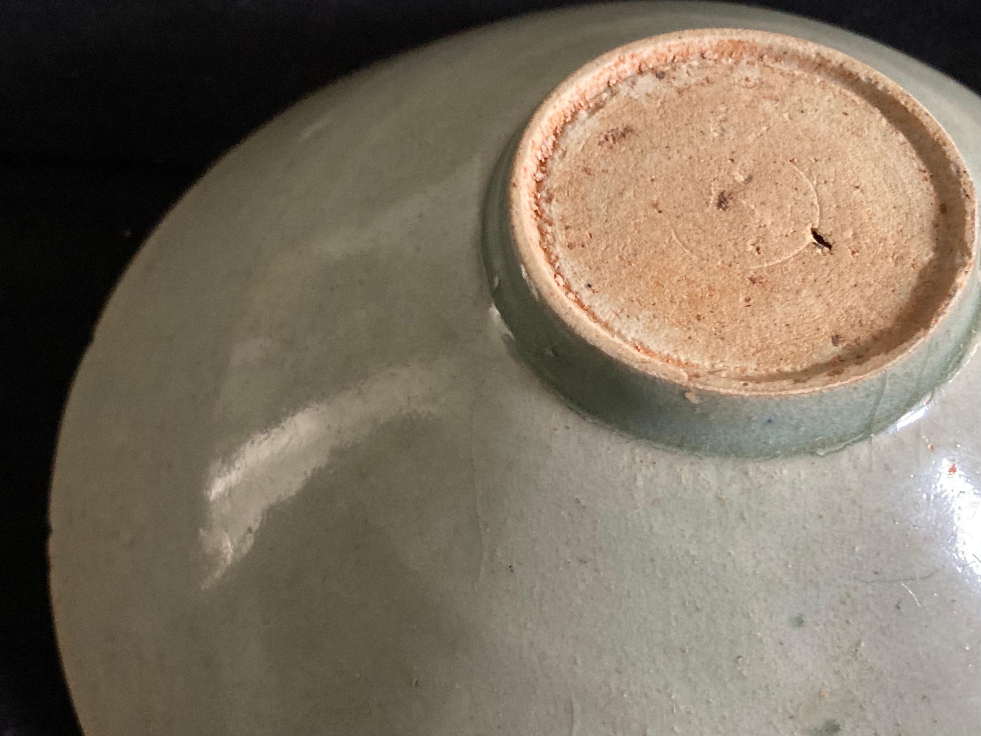 Chinese Song Period Celadon Glazed Bowl For Sale 12