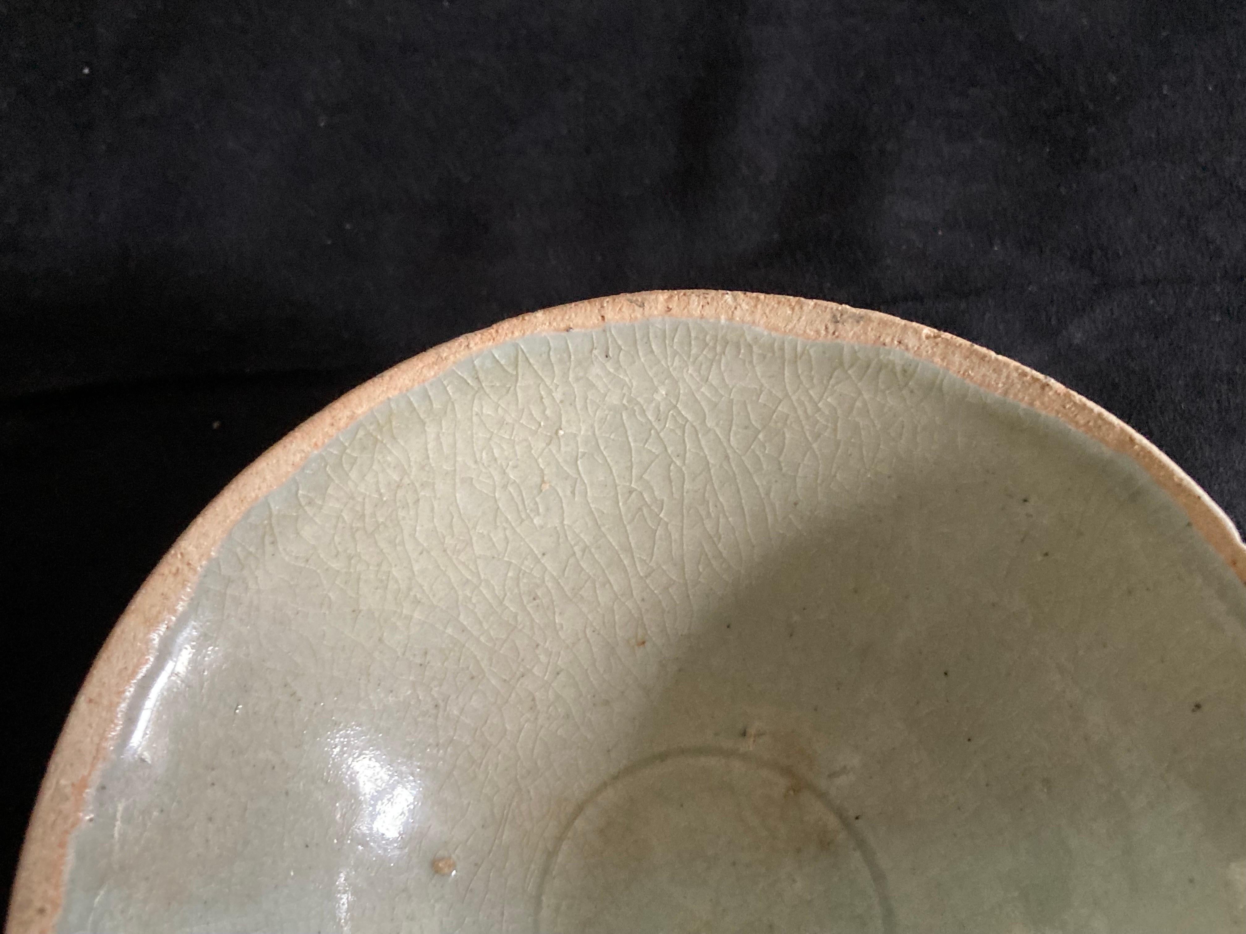 Pottery Chinese Song Period Celadon Glazed Bowl For Sale