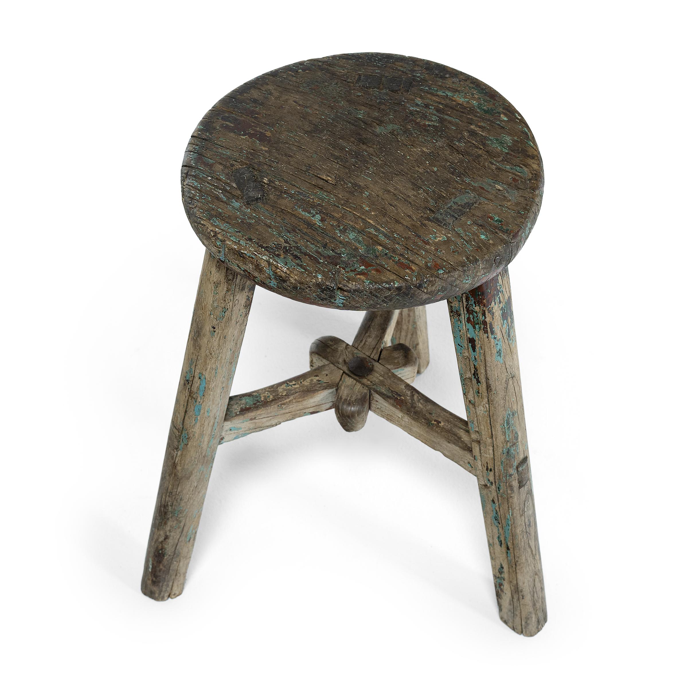 chinese stool wood