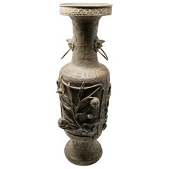 Chinese Spelter Urn, 20th Century