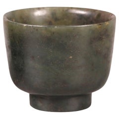 Chinese spinach jade cup