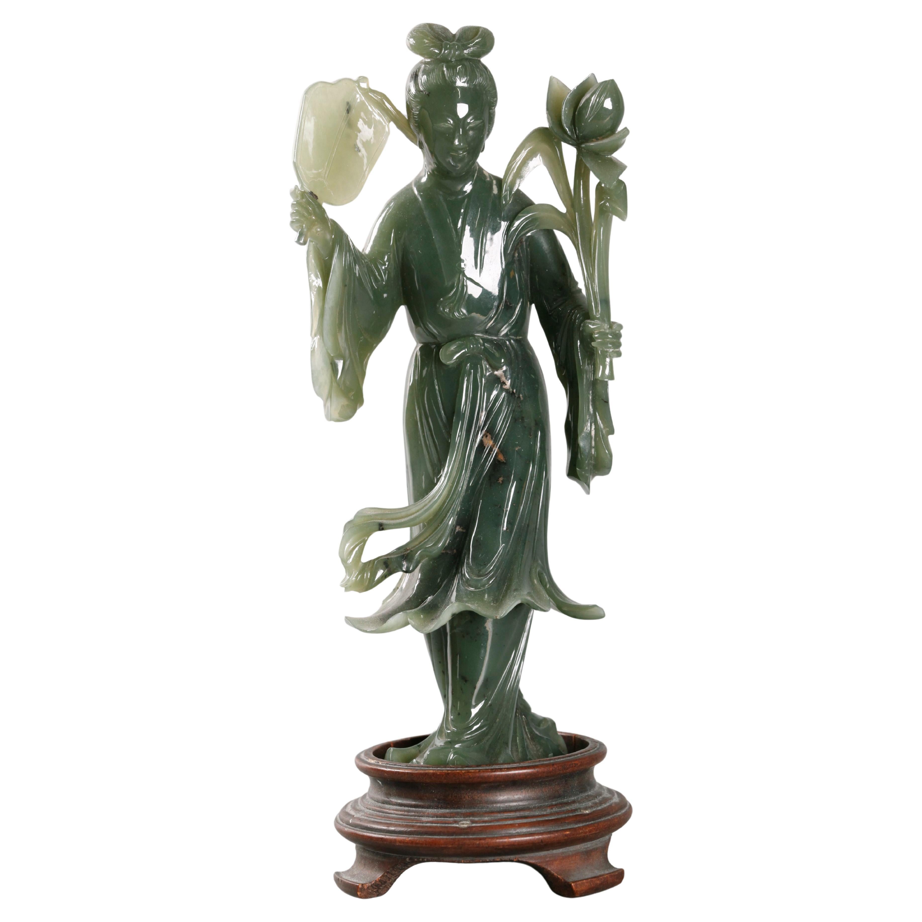 Chinese spinach jade female immortal