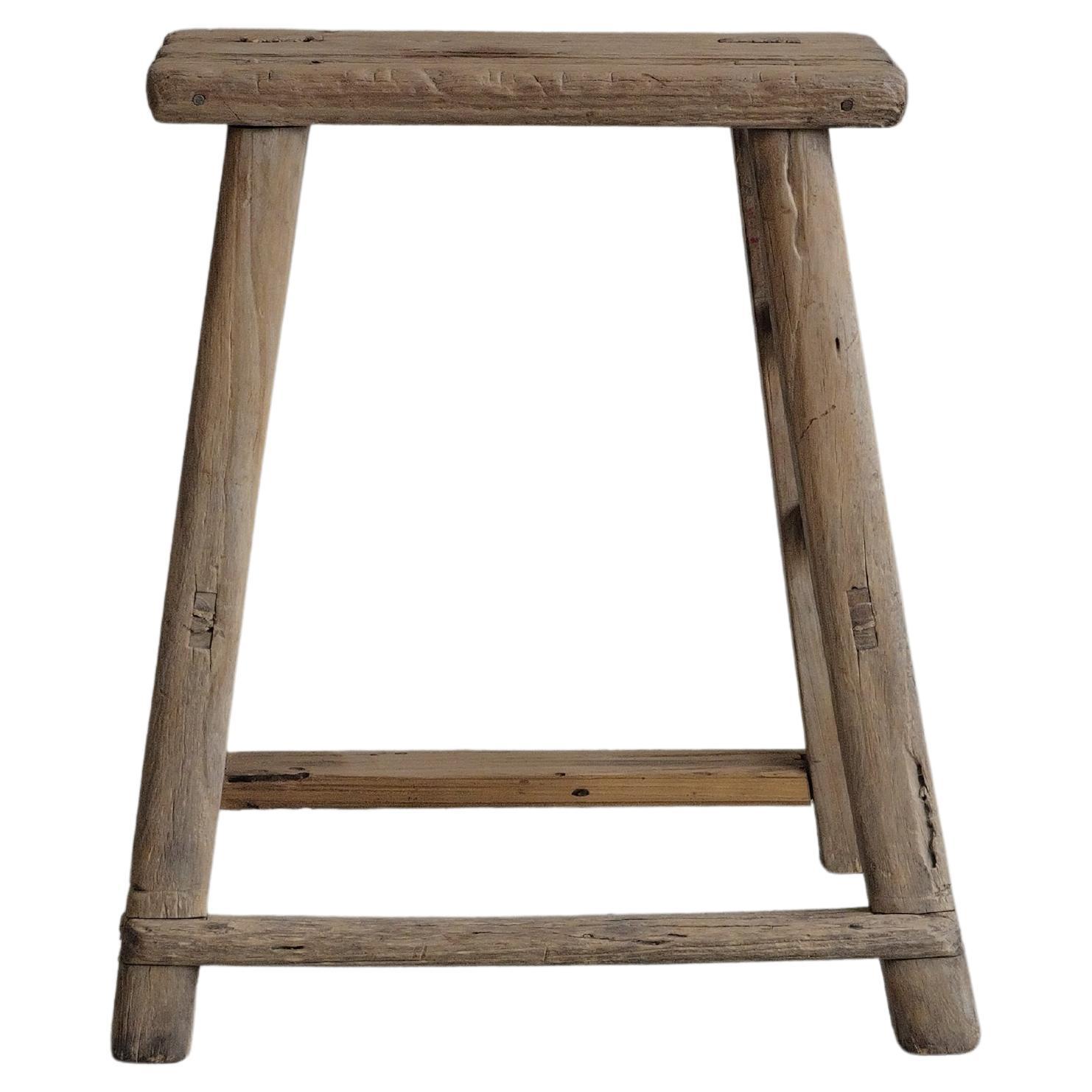 Chinese Splayed Leg Stool, 1920