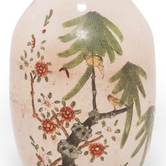 Chinese Springtime Phoenix Tail Vase, c. 1900