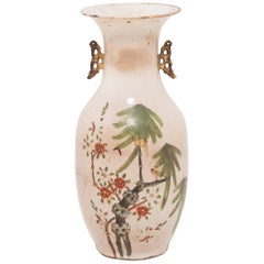 Vaso cinese a coda di fenice, 1900 ca.