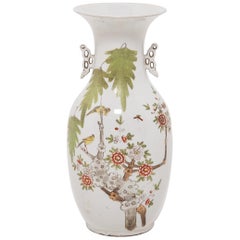 Chinese Springtime Phoenix Tail Vase