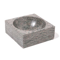 Chinese Squared Zhenzhu Stone Basin