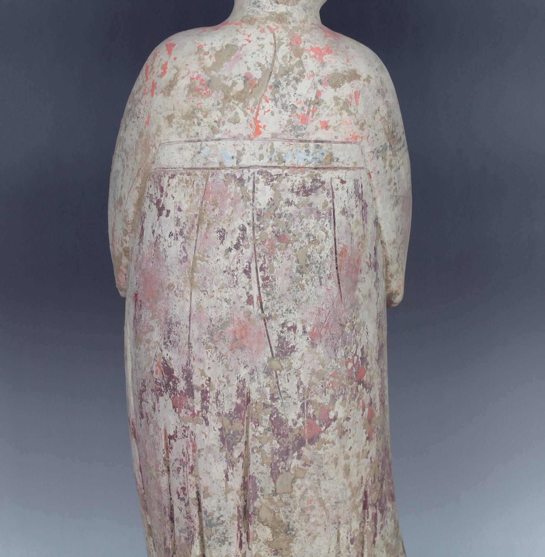 Chinese statuette of a Fat Lady For Sale 2