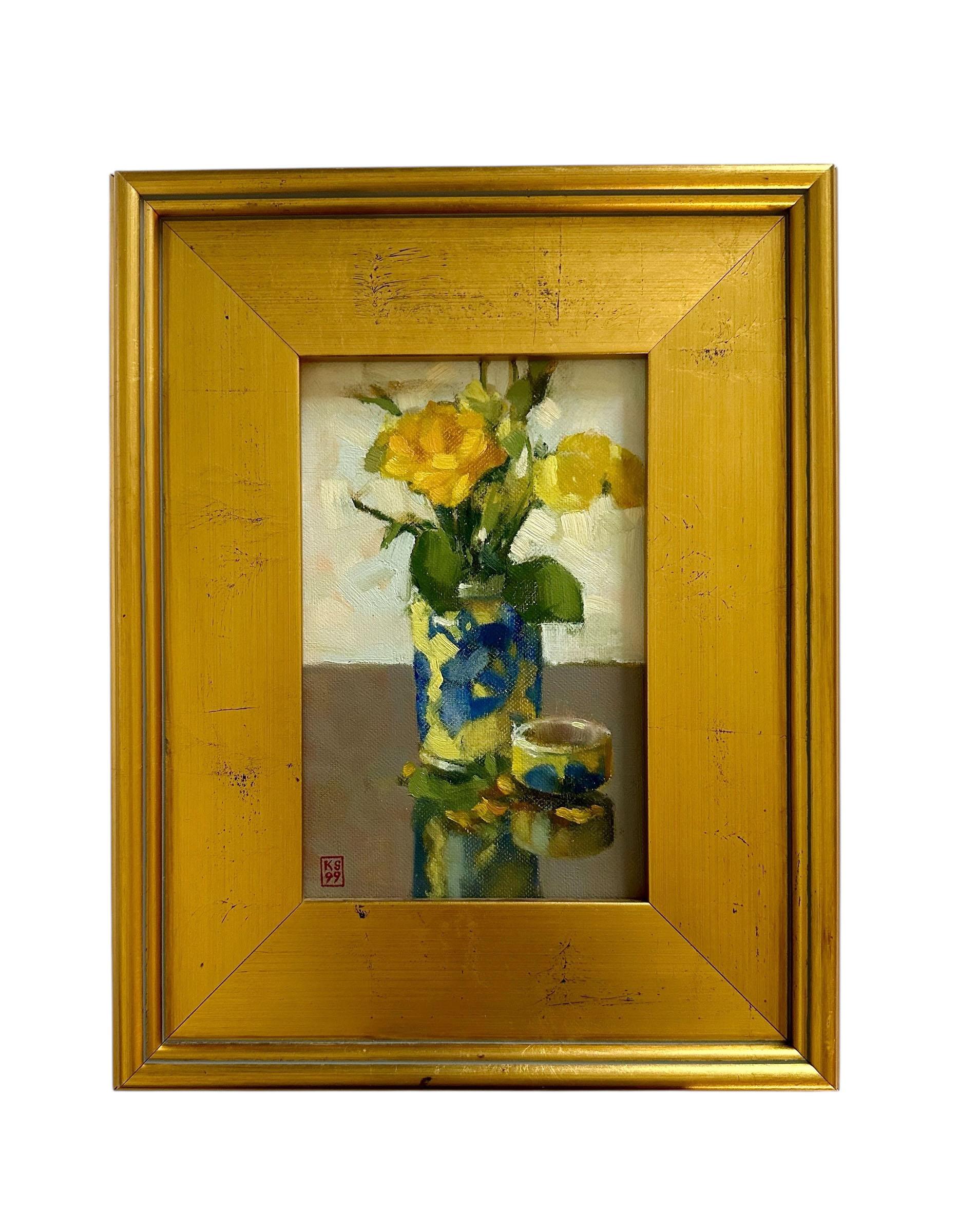 Chinese Still Life Oil Painting In Good Condition In Tampa, FL