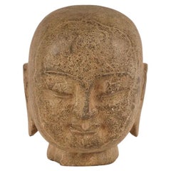 Chinese Stone Buddha’s Head