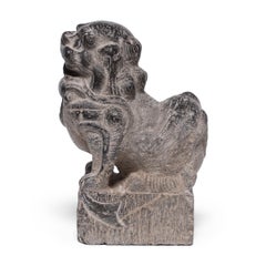 Chinese Stone Fu Dog Guardian Charm