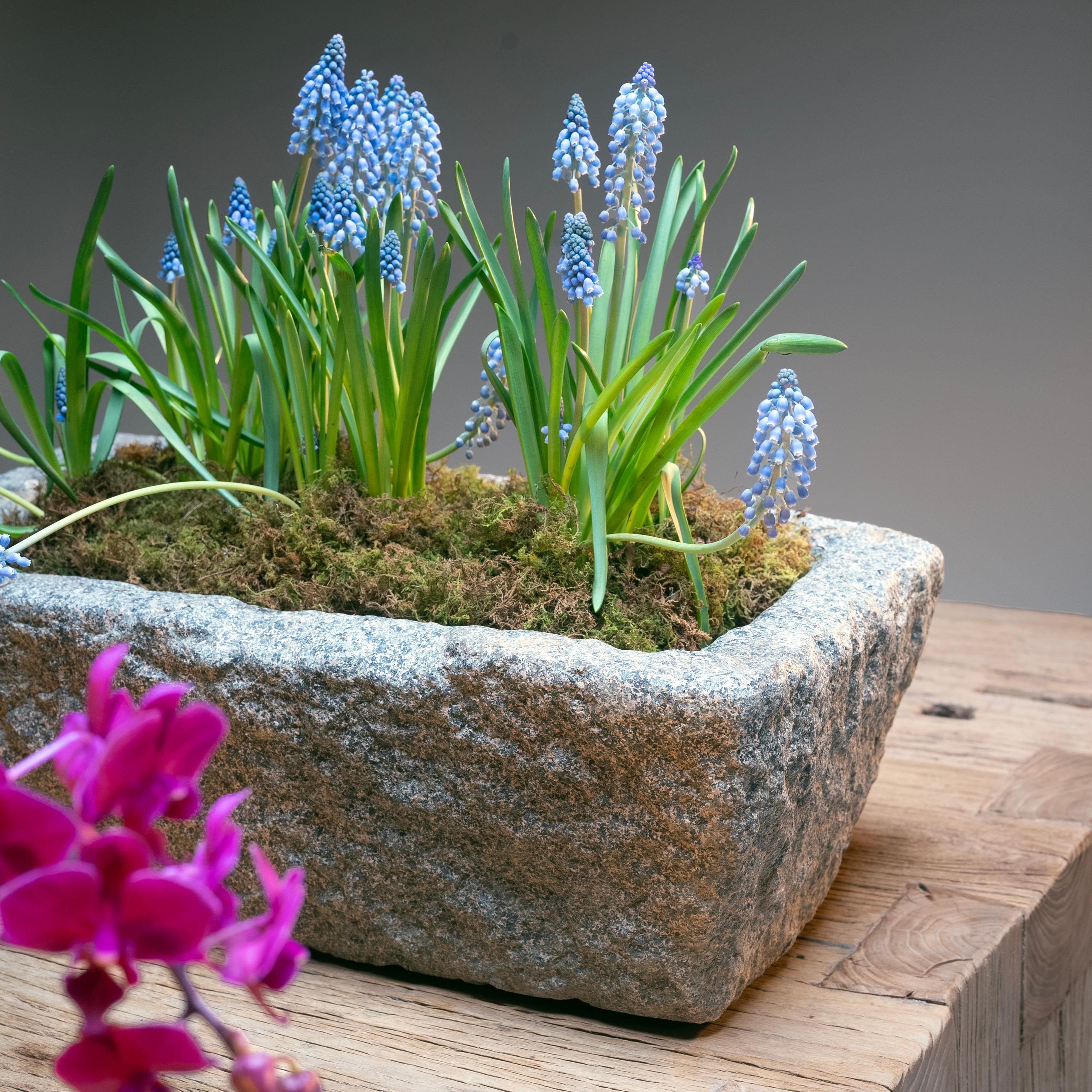 Rustique Foyer de jardin chinois en pierre, vers 1850 en vente