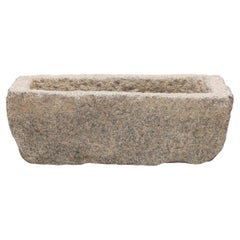 Used Chinese Stone Garden Trough, c. 1850
