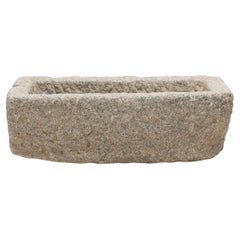 Used Chinese Stone Garden Trough, c. 1850