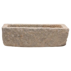 Abrevadero chino de piedra para jardín, c. 1850