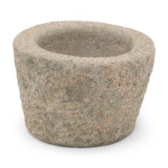 Chinese Stone Kitchen Mortar, c. 1800