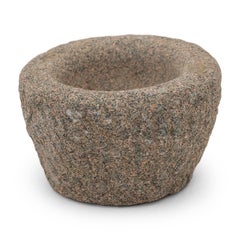 Chinese Stone Kitchen Mortar, c. 1800