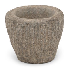 Mortière de cuisine chinoise en pierre, vers 1800