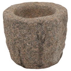 Chinese Stone Kitchen Mortar, c. 1800
