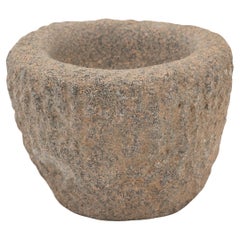 Chinese Stone Kitchen Mortar, c. 1800