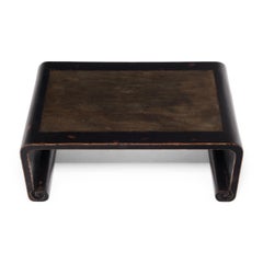 Chinese Stone Top Scroll Table, c. 1900