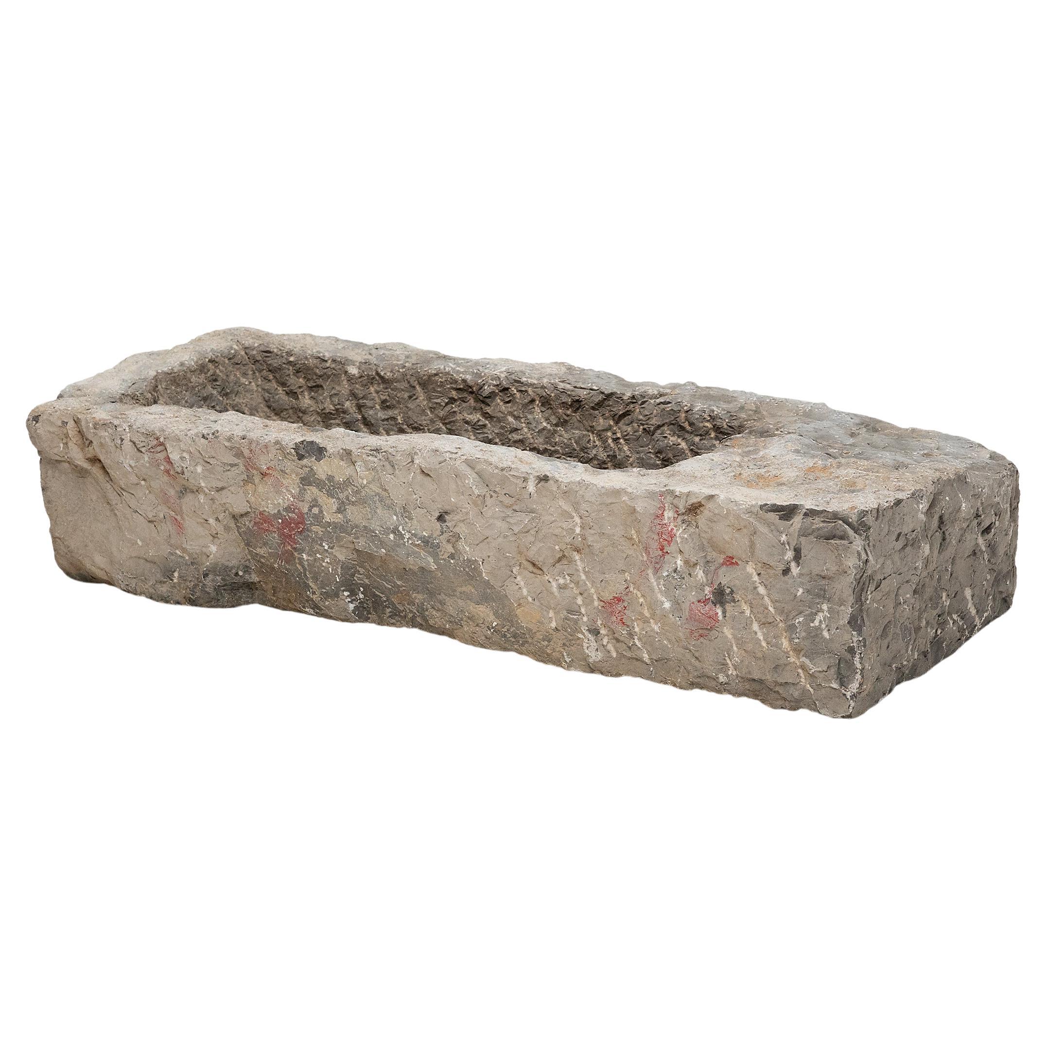 Chinese Stone Trough, c. 1800 For Sale