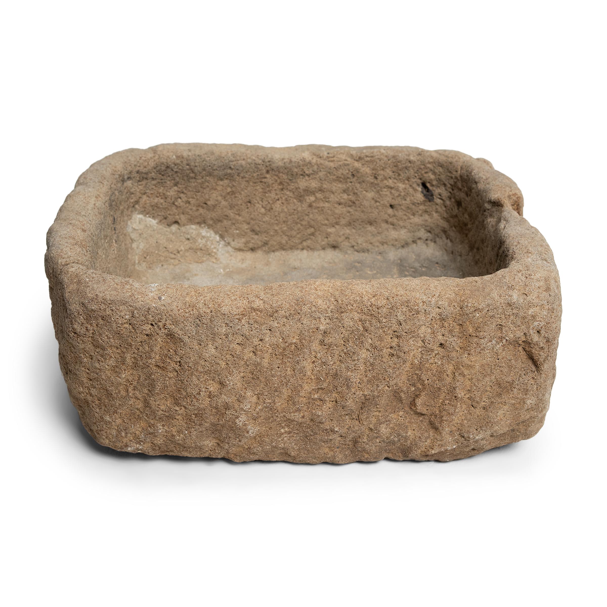 20th Century Chinese Stone Water Trough, circa 1900 For Sale