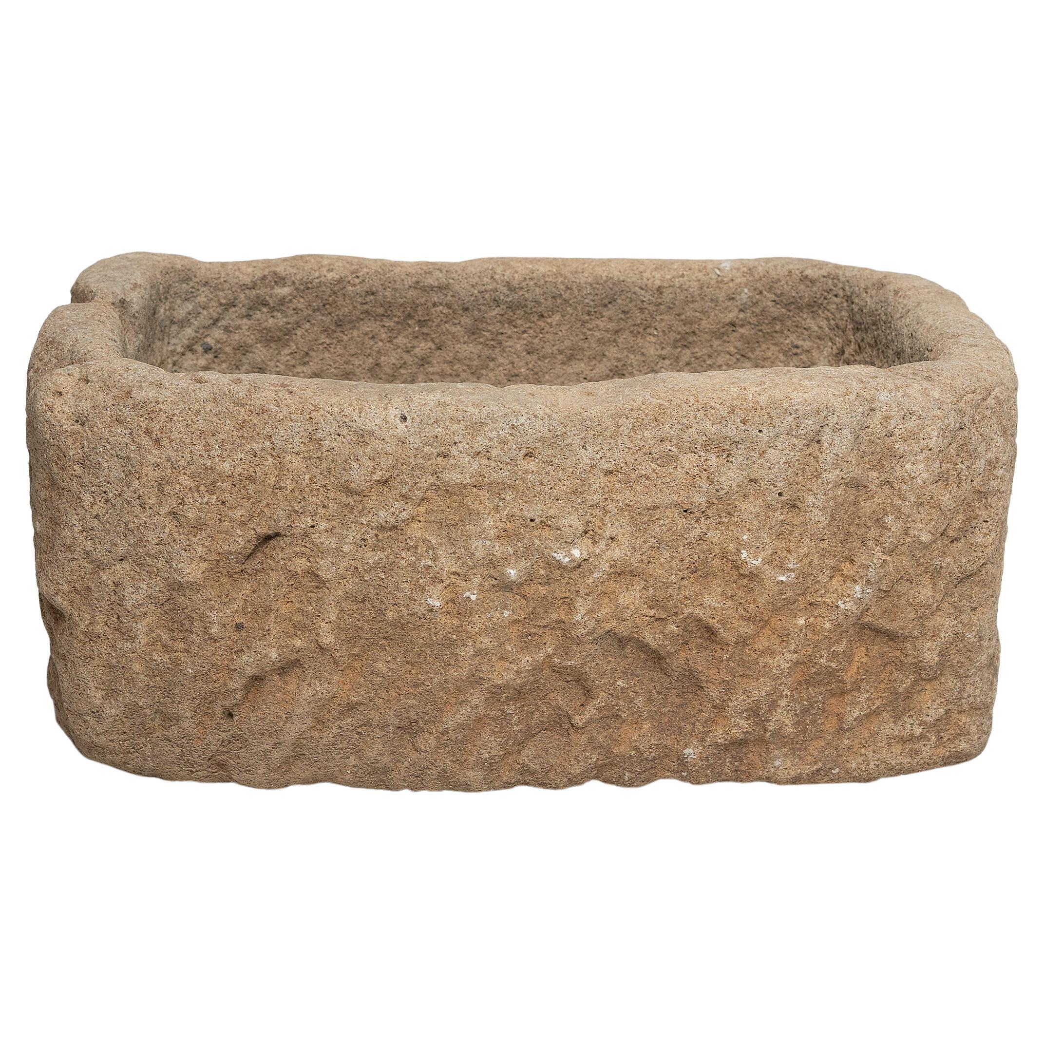 Chinese Stone Water Trough, circa 1900 For Sale
