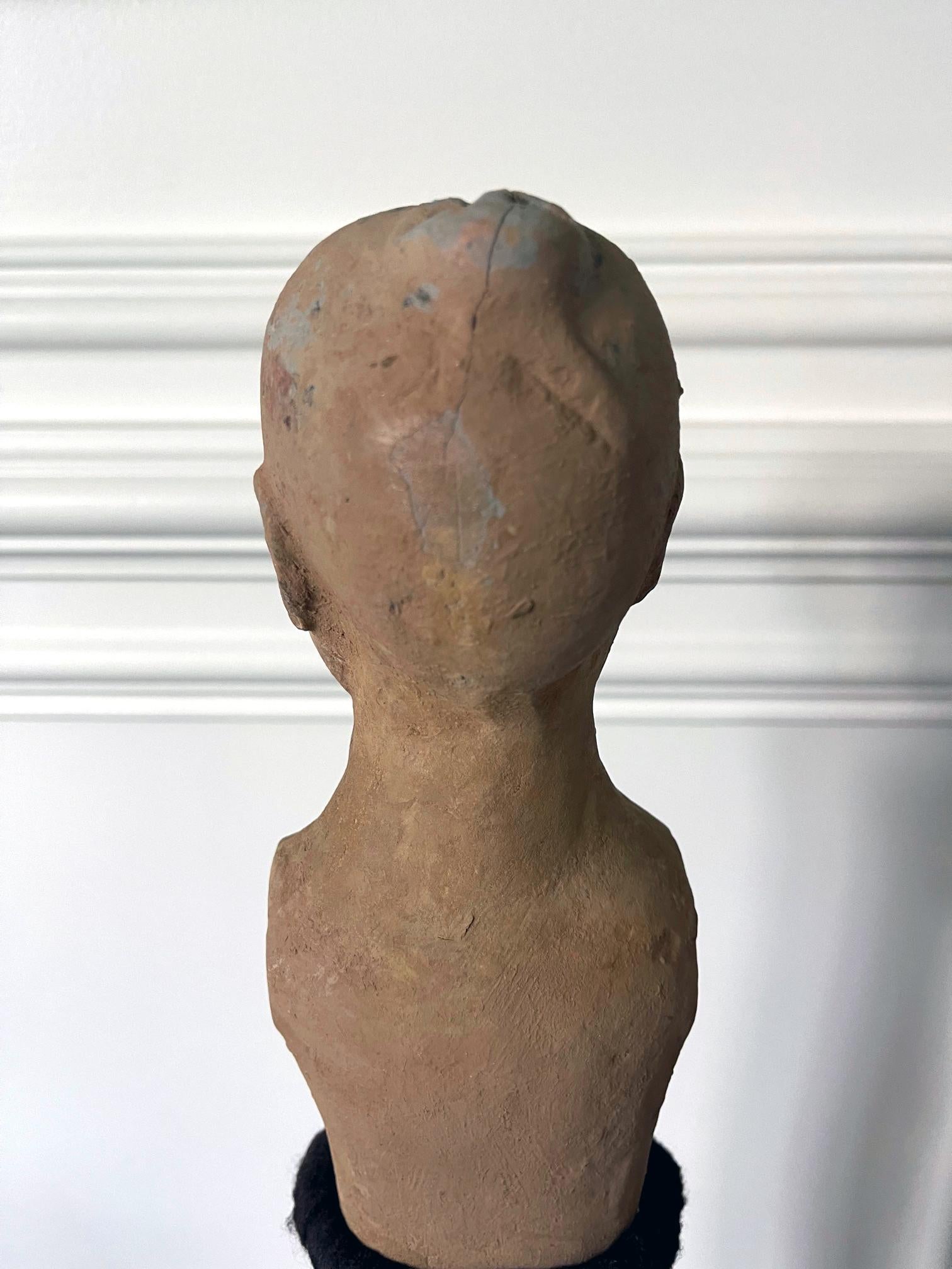Chinese Stoneware Tomb Figure Han Dynasty For Sale 7