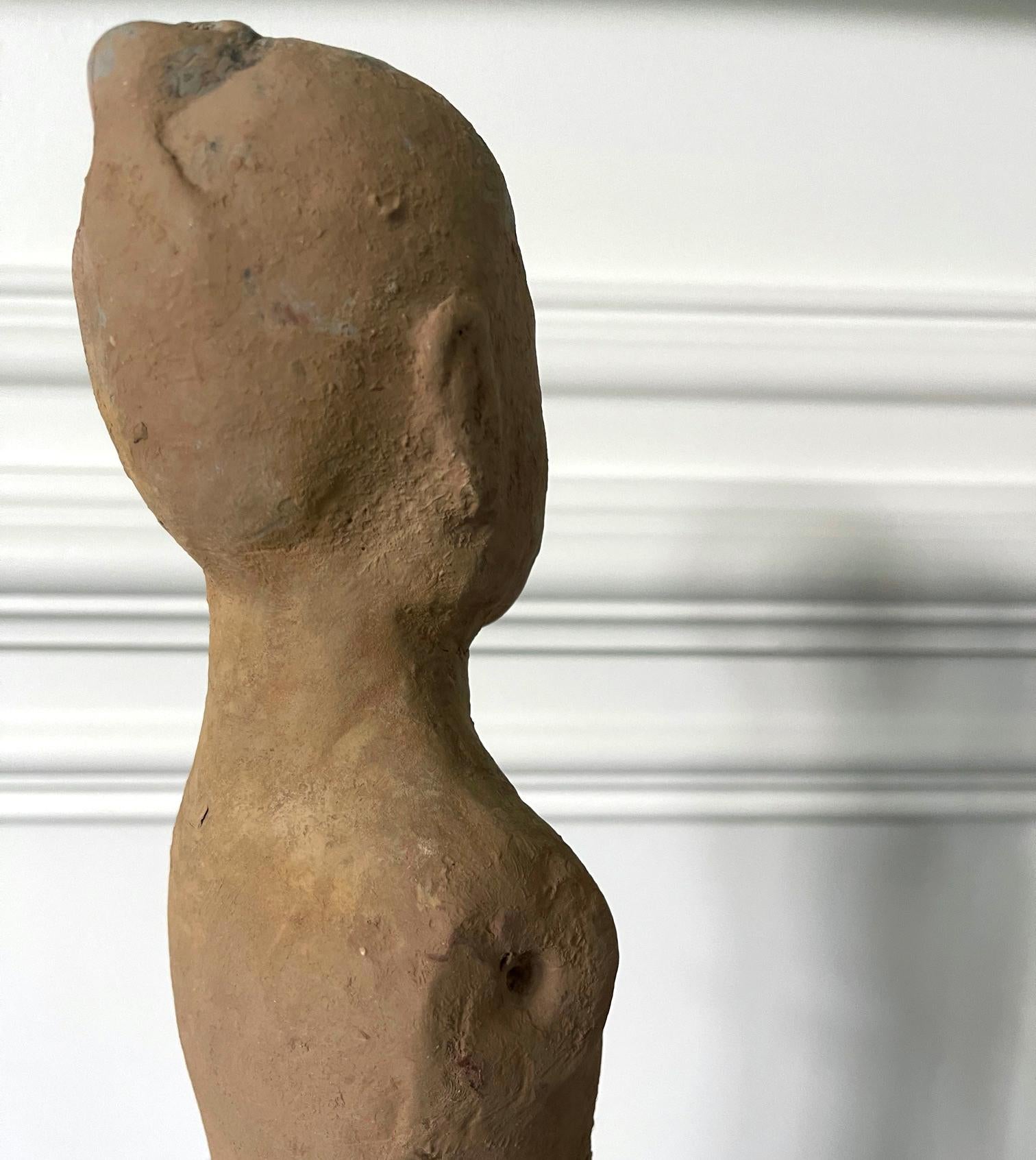 Chinese Stoneware Tomb Figure Han Dynasty For Sale 10