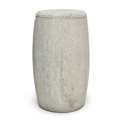 Chinese Studded Limestone Drum