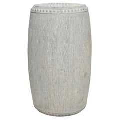 Chinese Studded Limestone Drum