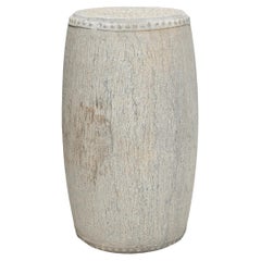 Chinese Studded Limestone Drum