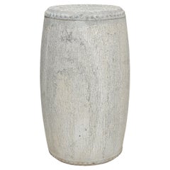 Tambor chino de piedra caliza tachonada
