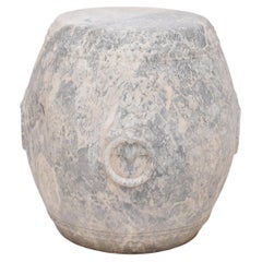 Chinese Studded Marble Drum Stool