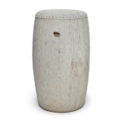 Chinese Studded Stone Drum
