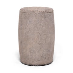 Chinese Studded Stone Drum Stool